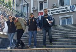 Kağıthane'de otomobile silahlı saldırının şüphelileri adliyeye sevk edildi