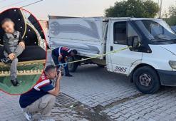 Akrabalarının nişanına giden 4 yaşındaki Enes, kamyonet kasasından düşerek öldü