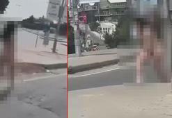 Başakşehir'de sokakta çırılçıplak yürüdü