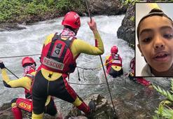Derede kaybolan Faisal'i arama çalışmalarında 4'üncü gün