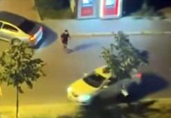 Avcılar'da otomobilini tartıştığı sürücünün üzerine sürdü