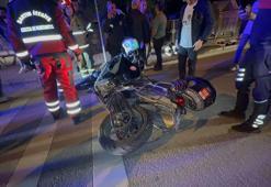 Tasmasından kurtulan köpeğin saldırmasıyla kaza yapan 2 polis yaraladı