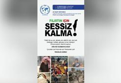 Gazeteciler 'Filistin İçin Sessiz Kalma' nöbetinde