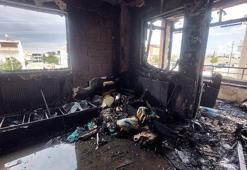 Tartıştığı eski eşinin evini ateşe verip teslim oldu