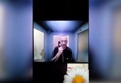 Cezaevindeki eniştesinin tehdit videosuyla suç duyurusunda bulundu
