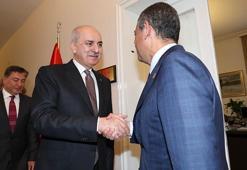 TBMM Başkanı Kurtulmuş, Özel'i ziyaret etti