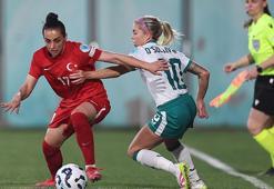 A Milli Kadın Futbol Takımı, İrlanda Cumhuriyeti'ne 2-1 mağlup oldu