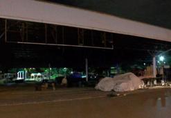 Pazar yerinde tüfekle vuruldu