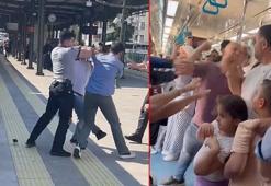Marmaray’da yer tartışmasında yolcunun burnunu kıran şüpheli tutuklandı