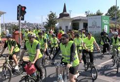Tarihi Yarımada'da 12'nci Geleneksel Yeşilay Bisiklet turu