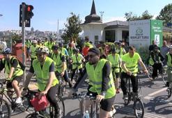 Tarihi Yarımada'da 12'nci Geleneksel Yeşilay Bisiklet turu