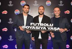 Futbolseverler, UEFA Şampiyonlar Ligi finalini Volkan Demirel ve Semih Şentürk ile birlikte izlediler