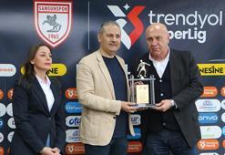 Samsunspor’a bağımlılıkla mücadele ödülü