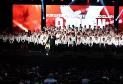 Mektebim Yıldızları Korofest etkinliği 500 öğrenciyi aynı sahnede buluşturdu