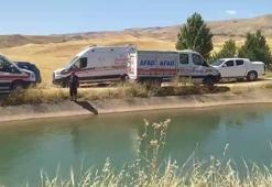 Düştüğü sulama kanalında kayboldu