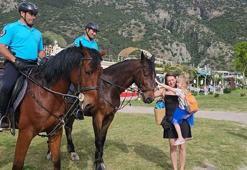 Fethiye'de Atlı Jandarma Timi göreve başladı