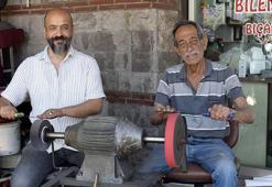 Bıçakçılarda bayram tarifesi; bileme 50 lira