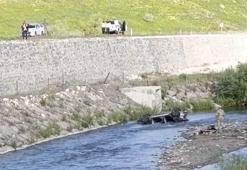 Dereye uçan otomobildeki çift ile çocukları öldü
