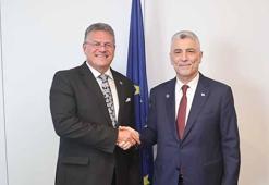 Bakan Bolat, AB Komisyonu Ticaretten Sorumlu Üyesi Maros Sefcovic ile görüştü