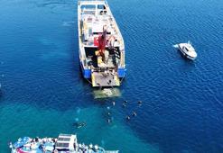 Saros Körfezi'ne tank batırıldı