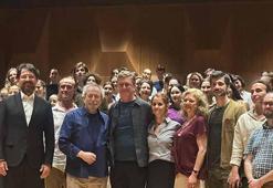 Rus koreograf Boris Eifman, sanatçılar ve konservatuvar öğrencileriyle bir araya geldi