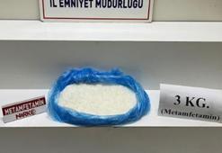 Edremit’te 3 kilo metamfetamin ele geçirildi
