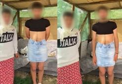 Arnavutköy'de kuş çaldığını iddia ettikleri kişilere tehdit edip kadın kıyafeti giydirdiler