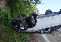 Bayram tatiline giden aile kaza yaptı: 3 yaralı