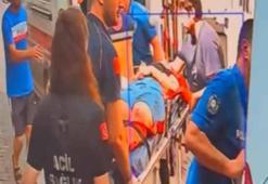 Kendisini ve 4 yaşındaki oğlunu jiletle yaraladı