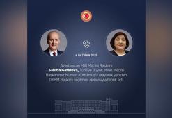 TBMM Başkanı Kurtulmuş, Azerbaycanlı mevkidaşı Gafarova ile görüştü