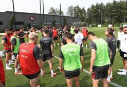 A Milli Futbol Takımı, ABD maçının hazırlıklarını sürdürdü