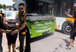 Hatalı sollama yaptı; yol vermeyen kadın belediye otobüsü şoförüne tehditler savurdu