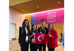 Özel Ege Lisesi'nin ISEF geleneği sürüyor