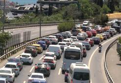 15 Temmuz Şehitler Köprüsü'nde bayram trafiği