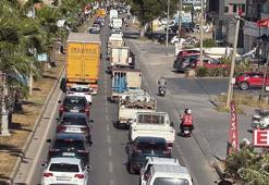 Bodrum'a 24 saatte 50 bin araç giriş yaptı