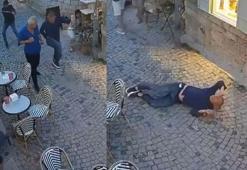 İş insanına silahlı saldırı kamerada