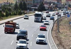 'Kilit kavşak' Kırıkkale'de arife günü yoğunluğu