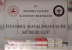 İstanbul Havalimanı'nda yaklaşık 12 milyon lira değerinde kaçak ilaç ele geçirildi