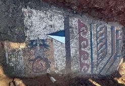 Altyapı çalışmasında 1500 yıllık mozaik bulundu
