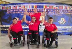 Bağcılar Belediyesi sporcuları, 2025 Avrupa Bilek Güreşi Şampiyonası’nda altın madalya kazandı