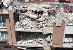 Avcılar'da 6 katlı binada kısmi çökme; çevresindeki binalar tahliye edildi