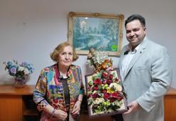 Beşiktaş Belediyesi Başkan Vekili Şişman, huzurevi sakinlerini ziyaret etti