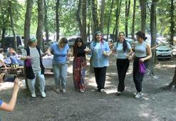 Bayram tatilinde Belgrad Ormanı’na akın ettiler