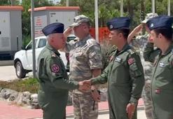 Hava Kuvvetleri Komutanı Orgeneral Kadıoğlu, Mehmetçik ile bayramlaştı