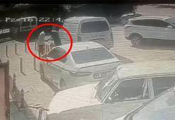 Tokalaştığı kişiyi tabancayla bacaklarından vurdu; o anlar kamerada