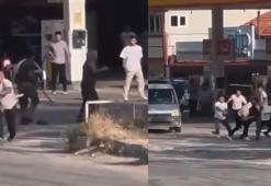 Mersin'de sopalı kavga kamerada