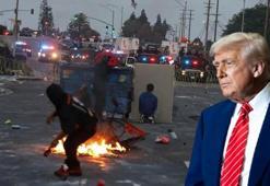 Trump: Göstericiler, Ulusal Muhafızlara tükürürlerse vururuz