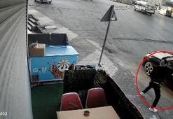 Arnavutköy'de silahlı saldırı anı kamerada: 1 ağır yaralı