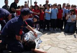 Trabzon’da boğulmalara karşı farkındalık tatbikatı