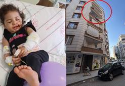 5'inci kattan otomobilin üzerine düşen Rabia Asel’in sağlık durumu iyiye gidiyor